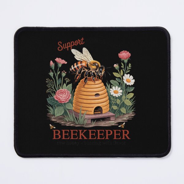 Item preview, Support Your Local Beekeeper - Local Apiarist - Cute Bee  designed and sold by estellaken.