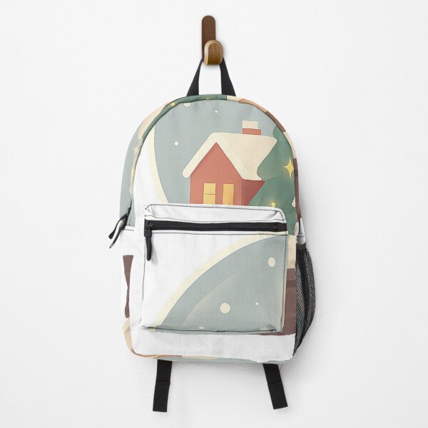 Item preview, Minimal Snow Globe Christmas Village designed and sold by mbmstores.
