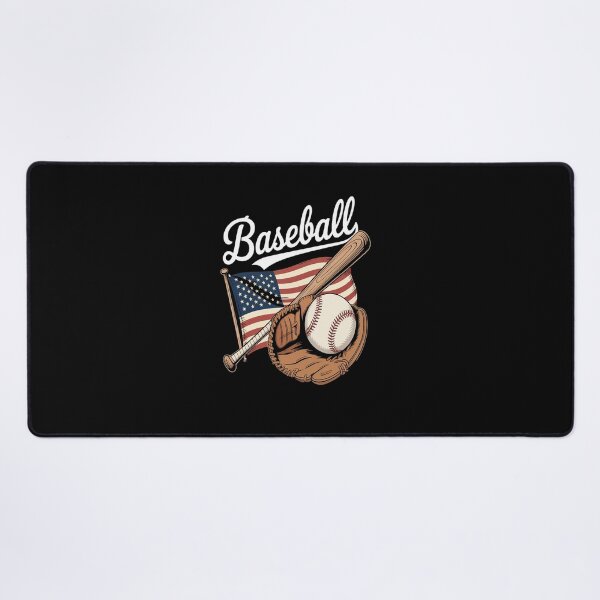 Item preview, American Flag Baseball Player Bat Fan Catcher Pitcher USA designed and sold by Rrettgison.