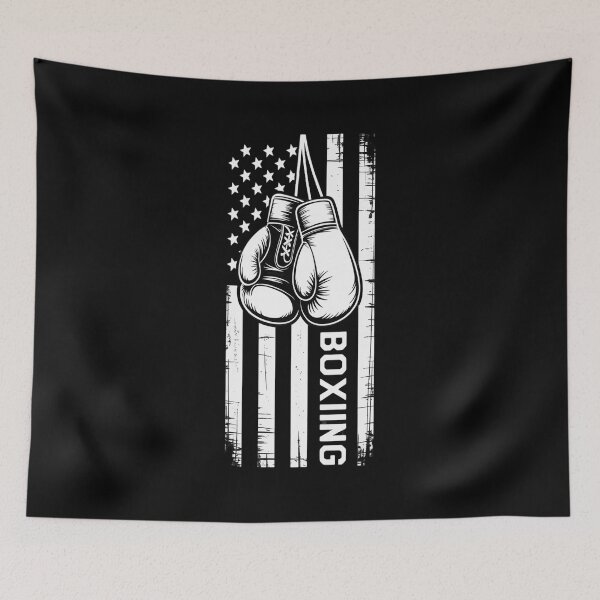 Item preview, American Flag Boxing Distressed - Boxer Boxing designed and sold by Rrettgison.