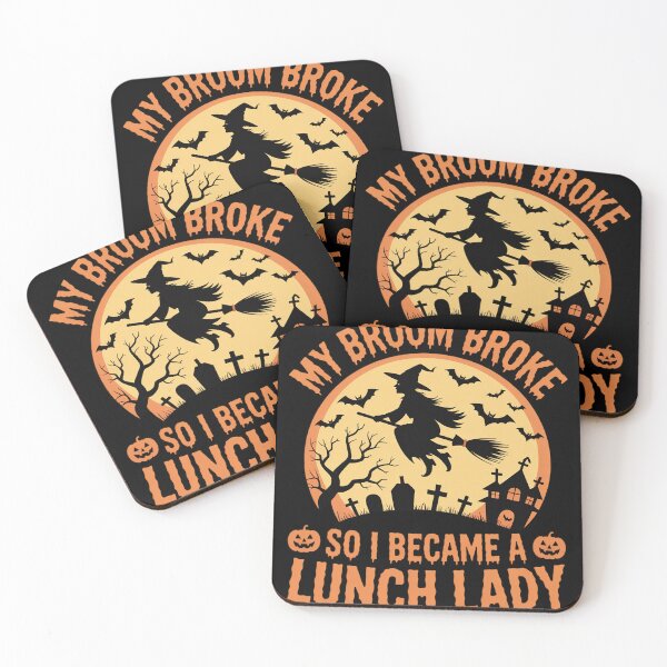Item preview, My Broom Broke So I Became A Lunch Lady Life Halloween designed and sold by ToggleBet.