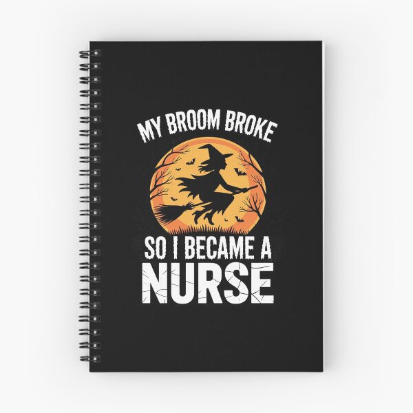 Item preview, My Broom Broke So I Became A Nurse Halloween RN Nurses designed and sold by ToggleBet.