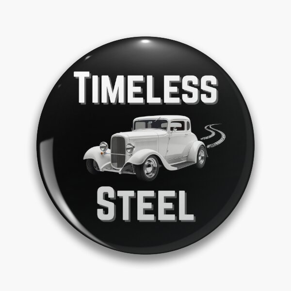 Item preview, Timeless Steel – 1932 Ford Deuce Coupe Hot Rod Burnout Design designed and sold by Fredster1966.