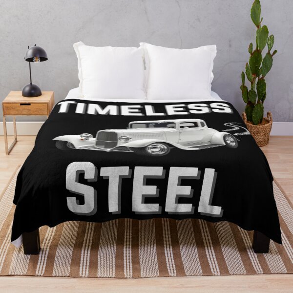 Item preview, Timeless Steel – 1932 Ford Deuce Coupe Hot Rod Burnout Design designed and sold by Fredster1966.