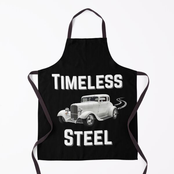 Item preview, Timeless Steel – 1932 Ford Deuce Coupe Hot Rod Burnout Design designed and sold by Fredster1966.