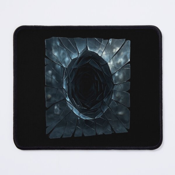 Item preview, Fractal Mirror Portal - Shattered Reflections into the Void designed and sold by MKreative Studio.