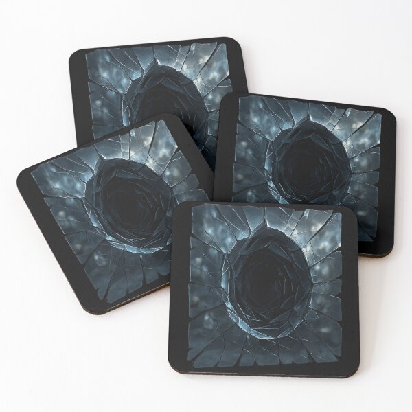 Item preview, Fractal Mirror Portal - Shattered Reflections into the Void designed and sold by MKreative Studio.