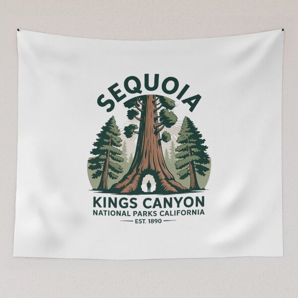 Item preview, Sequoia kings Canyon National Parks designed and sold by khorbiasieno.