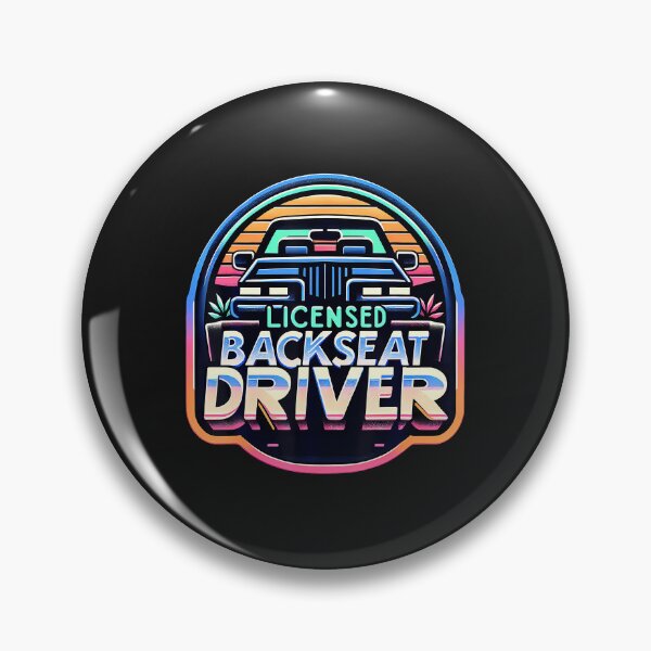 Item preview, Licensed Backseat Driver Road Trip Nagging Joke - designed and sold by ArleneJene.