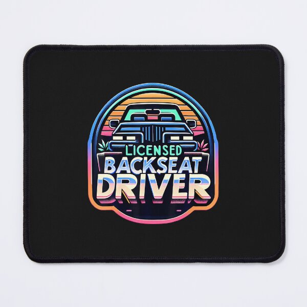 Item preview, Licensed Backseat Driver Road Trip Nagging Joke - designed and sold by ArleneJene.