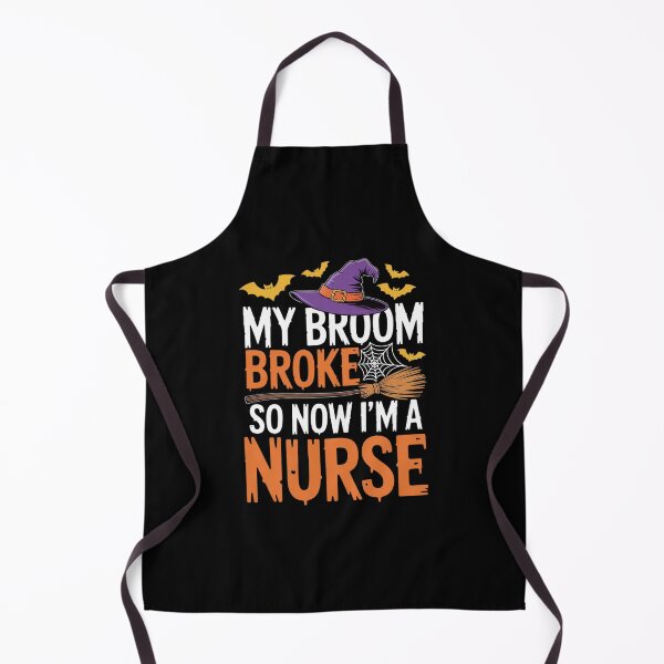 Item preview, My Broom Broke So I Became A Nurse Halloween designed and sold by ToggleBet.