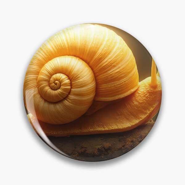 Item preview, Golden snail on a branch designed and sold by Mianku | Für das Leben.