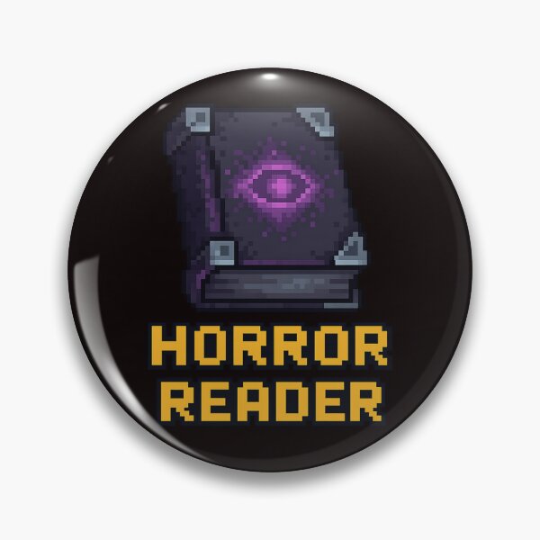 Item preview, Horror Reader Pixel Art | Dark Grimoire Book Design | Retro Horror Aesthetic designed and sold by Tadeusz1.