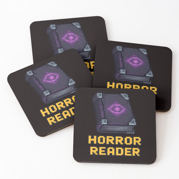 Item preview, Horror Reader Pixel Art | Dark Grimoire Book Design | Retro Horror Aesthetic designed and sold by Tadeusz1.