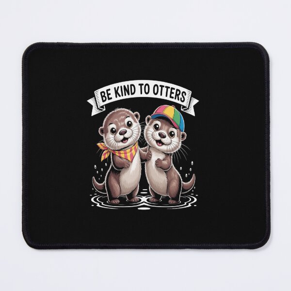 Item preview, Be Kind To Otters Cute LGBTQ Gay Lesbian Otter Pride Month designed and sold by Rrettgison.