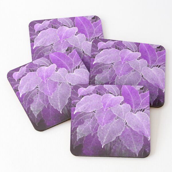 Item preview, Ethereal Luminous Purple and Violet Leaves designed and sold by zzz888.
