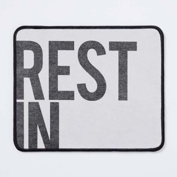 Item preview, Rest In Bass Aesthetic Poster — Underground Rap & Bass Vibe designed and sold by archangel888.