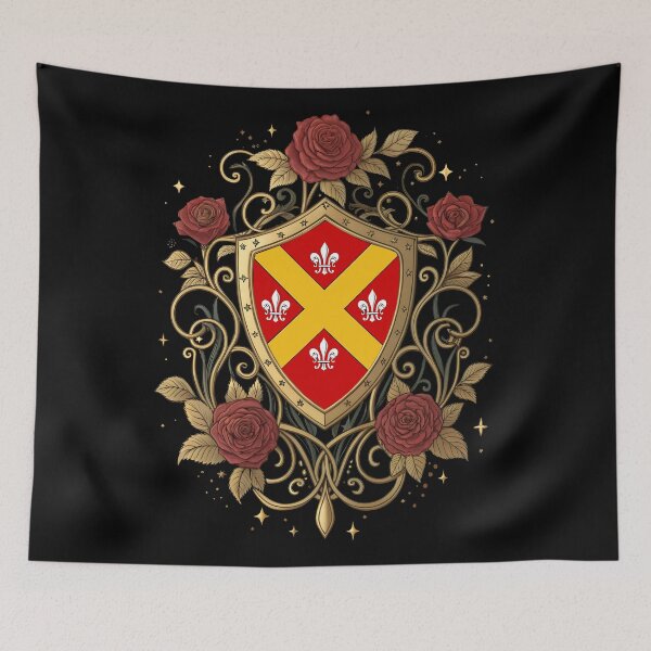 Item preview, Rodriguez Coat of Arms designed and sold by SolombraArt.