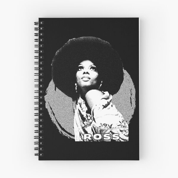 Artikelvorschau, DianaRoss Vintage Schwarz Weiß entworfen und verkauft von AdrienGarnier.