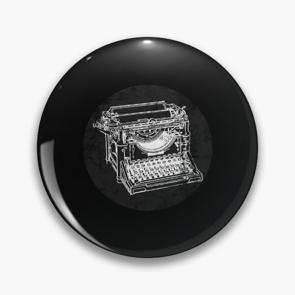 Item preview, DISTRESSED VINTAGE TYPEWRITER BLACK designed and sold by AdrienGarnier.