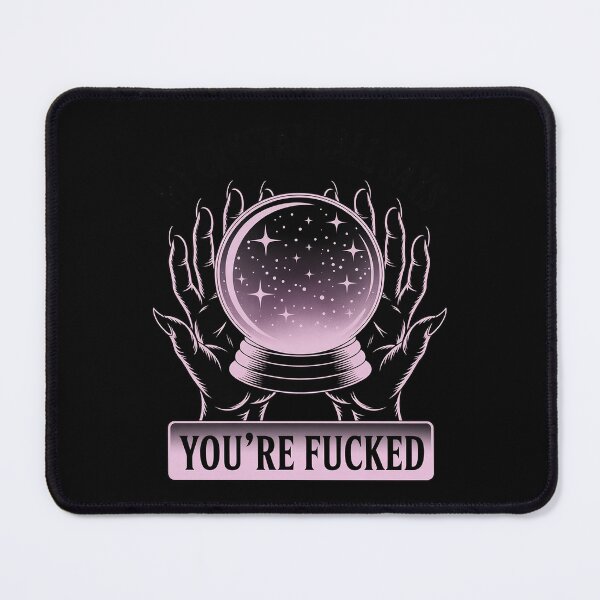 Item preview, My Crystal Ball Says You're Fucked Halloween designed and sold by ToggleBet.