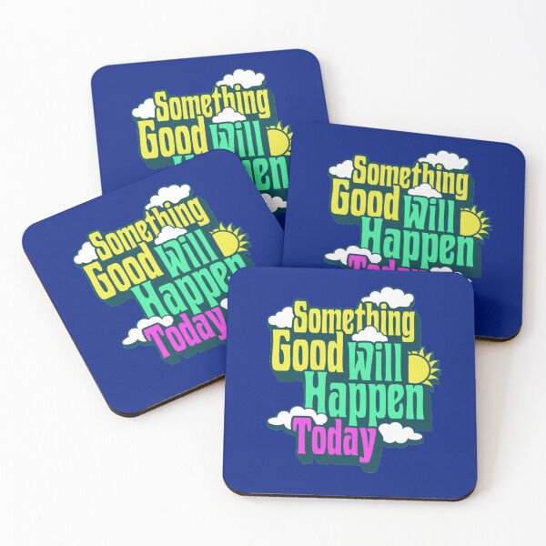 Item preview, Something Good Will Happen Today Motivational Positive Quote Graphic Tee designed and sold by GenZFashion000.
