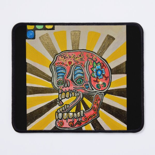 Item preview, Retro Sugar Skull designed and sold by WMDHooligan1488 Art.