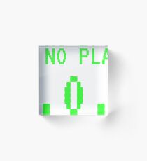 no place like Acrylic Block