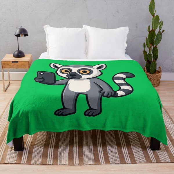 Item preview, Selfie Lemur – Lemur with a Phone designed and sold by Ivy-Triggs.