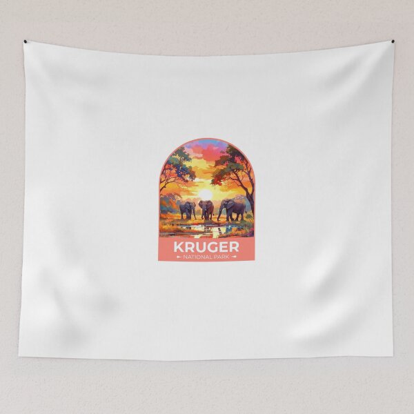 Item preview, Kruger National Park Sticker designed and sold by TulipaGraphics.