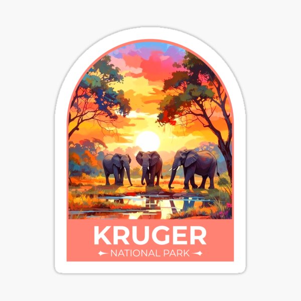 Kruger National Park Sticker Sticker