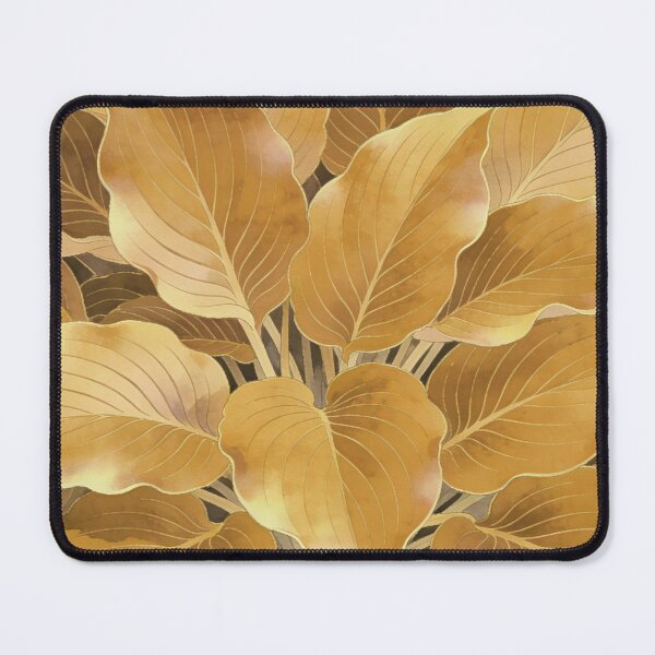 Item preview, Luxurious Golden Ocher Watercolor Foliage designed and sold by zzz888.