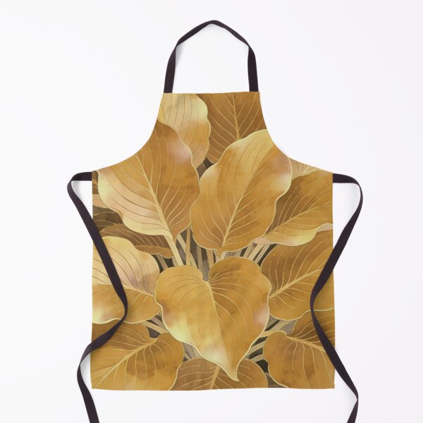 Item preview, Luxurious Golden Ocher Watercolor Foliage designed and sold by zzz888.