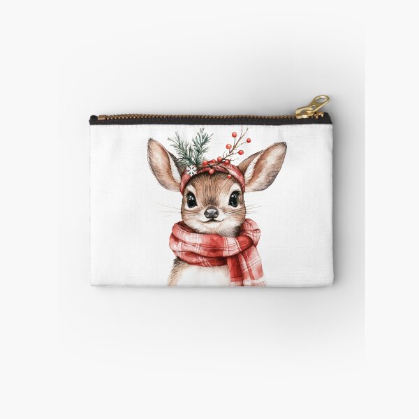Item preview, Festive Deer – Elegant Winter Holiday Illustration designed and sold by GoxyVision.