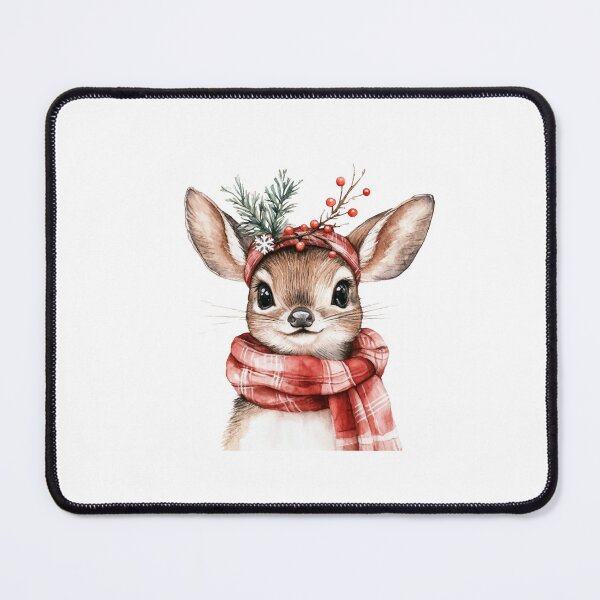 Item preview, Festive Deer – Elegant Winter Holiday Illustration designed and sold by GoxyVision.