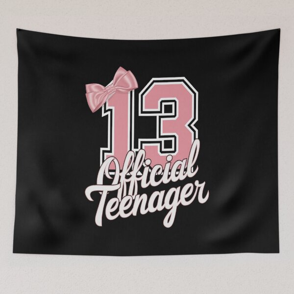 Item preview, 13 Year Old Coquette Bow Official Teenager 13th Birthday  designed and sold by FadeOfThrone.