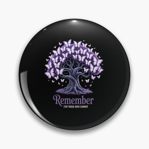Item preview, Alzheimer Awareness Tee for Men and Women Purple Butterfly designed and sold by repconomArt.