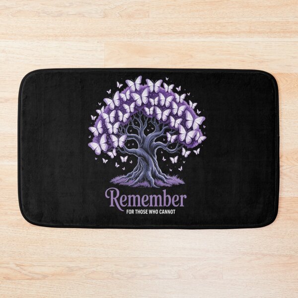 Item preview, Alzheimer Awareness Tee for Men and Women Purple Butterfly designed and sold by repconomArt.