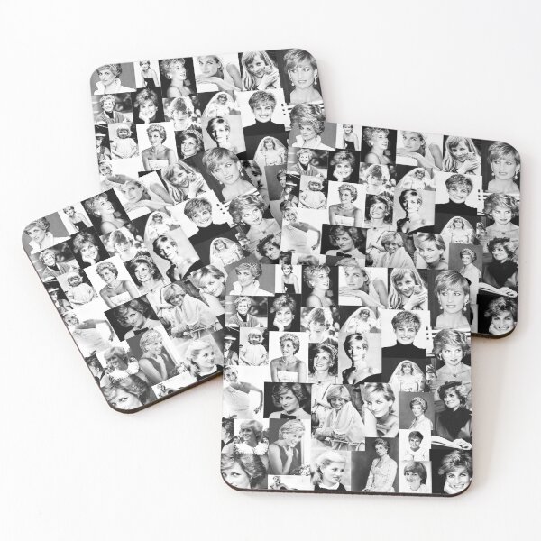 Item preview, Princess Diana Photo Collage Vintage Tribute designed and sold by ValentinaHramov.