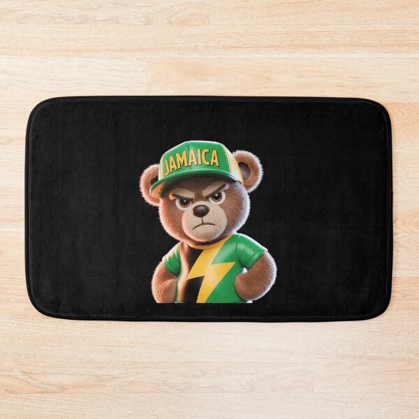 Item preview, Teddy Bear Jamaica Flag Jamaican Clothing Men & Women designed and sold by estellaken.
