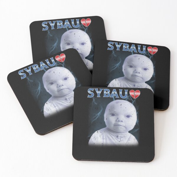 Item preview, SYBAU Meme Niche Tuff AI Baby Holding Laugh designed and sold by elderberry.