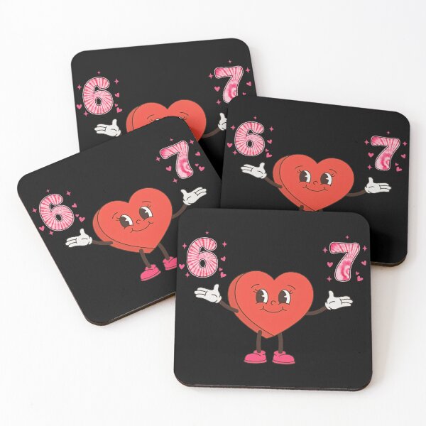 Item preview, Cute Cartoon Heart 67 Character Tee designed and sold by LashondaGreen89.