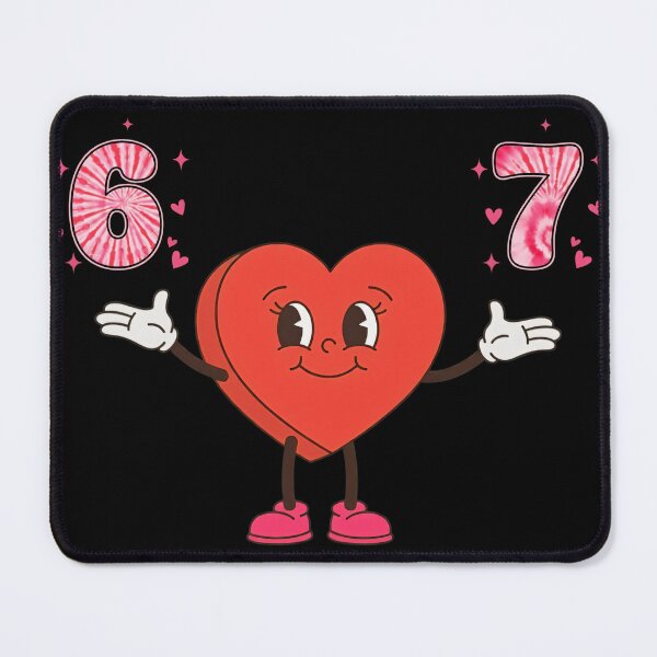 Item preview, Cute Cartoon Heart 67 Character Tee designed and sold by LashondaGreen89.