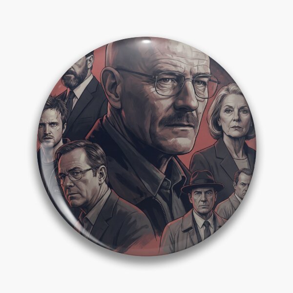 Item preview, Chemistry Noir Crime Drama Poster – Dark Scientist Art in Desert Setting designed and sold by AbstractAuraArt.