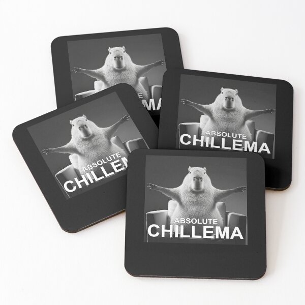 Item preview, Absolute Chillema Capybara Meme Humor Animal Joke designed and sold by elderberry.