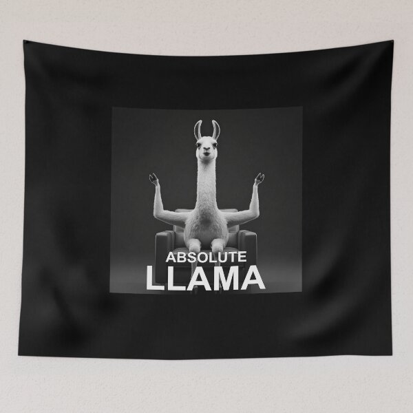 Item preview, Absolute Llama Meme Humor Animal Joke designed and sold by elderberry.