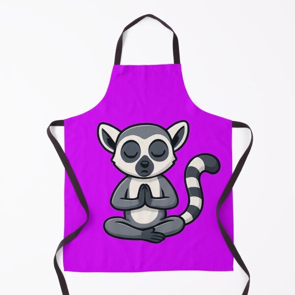 Item preview, Zen Lemur – Meditating Lemur in Lotus Position designed and sold by Ivy-Triggs.