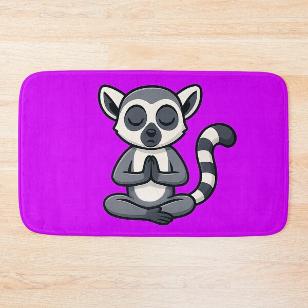 Item preview, Zen Lemur – Meditating Lemur in Lotus Position designed and sold by Ivy-Triggs.