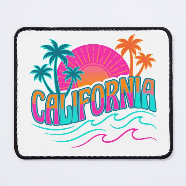 Item preview, California Sunset Beach Palm Trees Pop Art Design designed and sold by CreativeHymms.