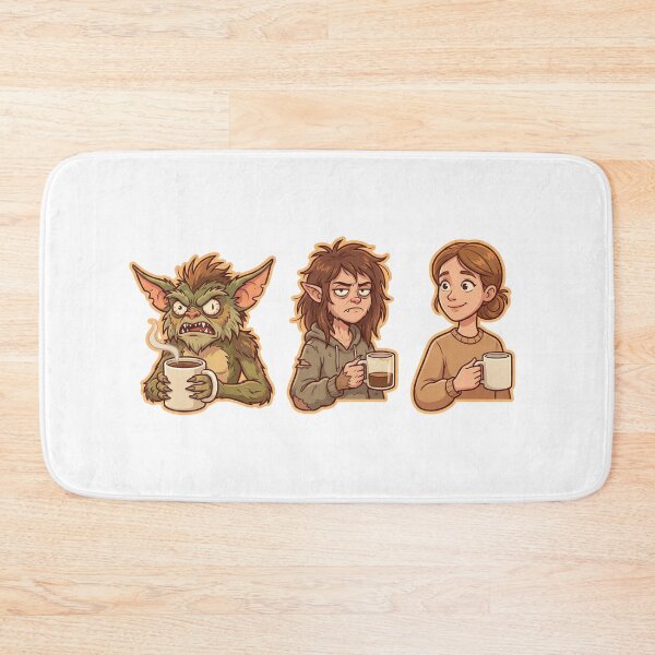 Item preview, Before Coffee, During Coffee, After Coffee – Women’s Gremlin Transformation designed and sold by MadeInNapTime.